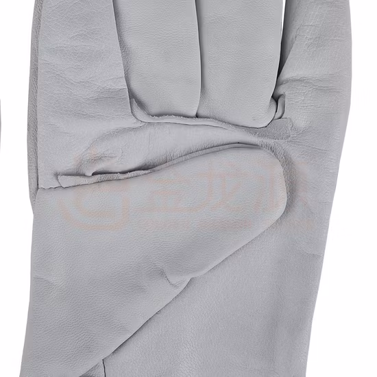 Cowhide Construction Heated Driver Safety Leather Work Gloves
