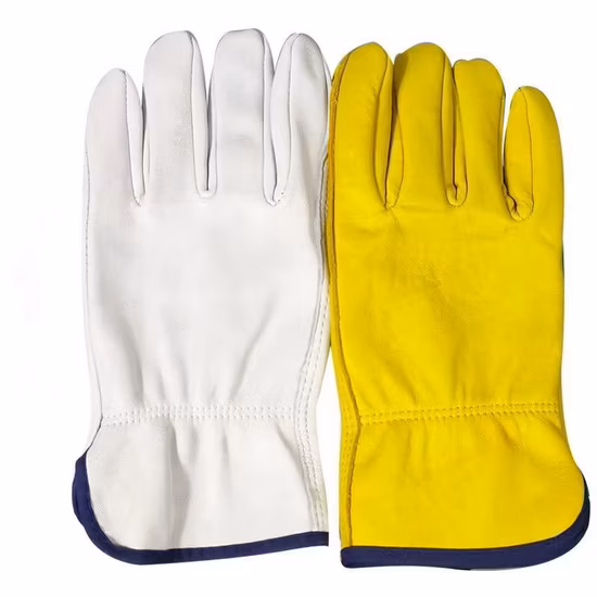 暖かい防水性と防風性の重工業作業用革製安全手袋